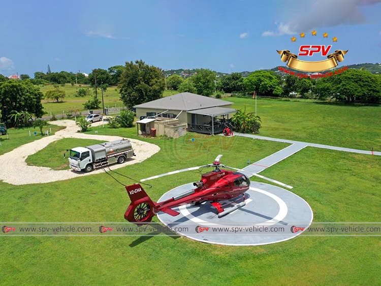 SPV Helicopter Refueling Truck ISUZU in Antigua and Barbuda 